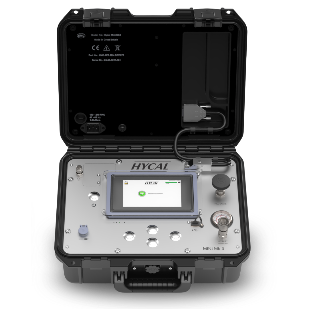 Hycal Mini Mk3 portable analyzer